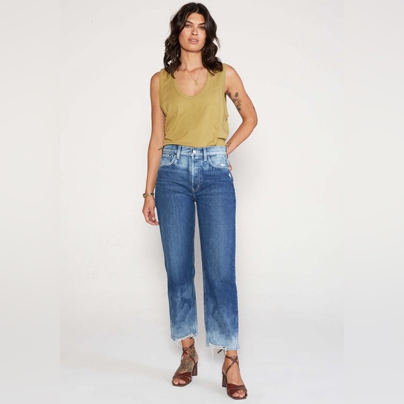 ÉTICA Tyler Vintage Straight Crop in Shipwreck NWT - Picture 1 of 14